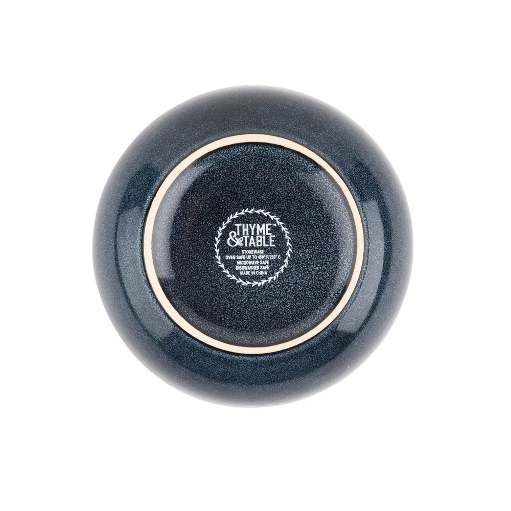 Stoneware Ceramic Bowl Durable Kitchen Essential Cooking Soups Stews