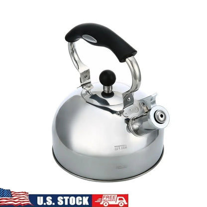 Stainless Steel Whistling Tea Kettle