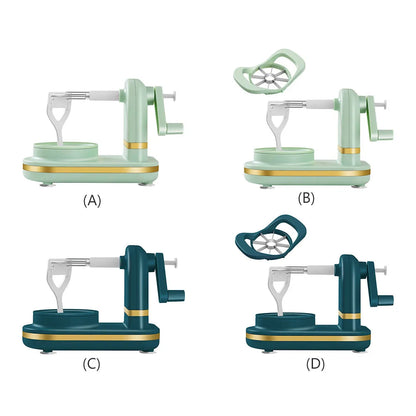 Manual Stainless Steel Blades Apple Peeler Bottom Suction Cup