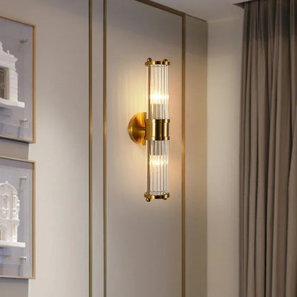 Modern Luxury Led E14 Crystal Wall Lights Bedroom.  Hallway