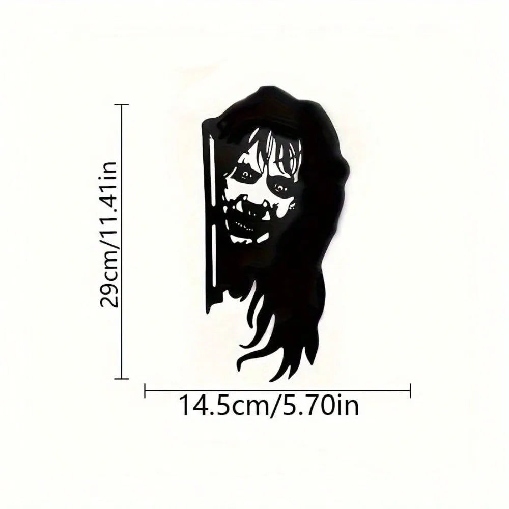Gothic Witch Metal Wall Art - , Halloween