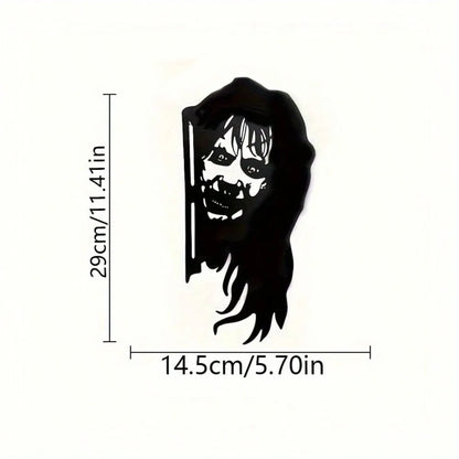Gothic Witch Metal Wall Art - , Halloween