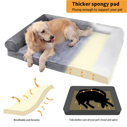 Dog Bed Extra Large Orthopedic Pet Mattress Couch Sleeping Bed