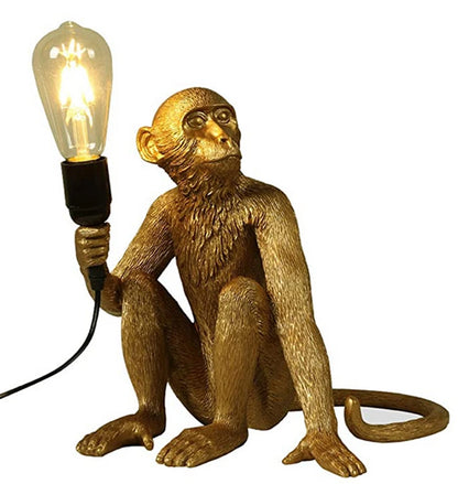Sitting Monkey Light Indoor Table Lamp