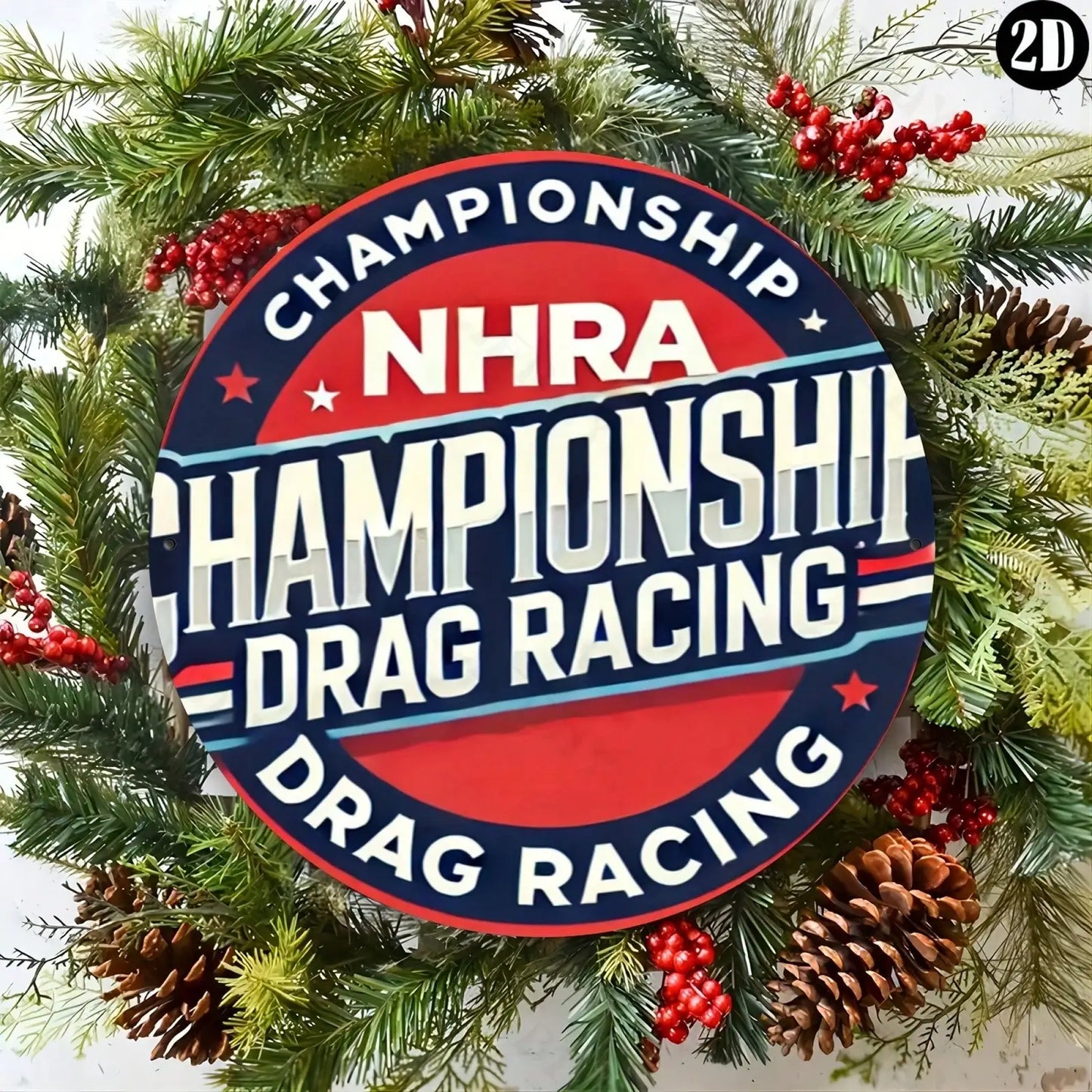 Championship Metal Sign,Home/Garage Decor