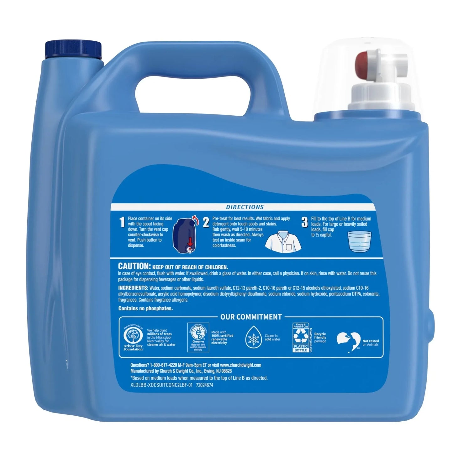 131  L Liquid Laundry Detergent, 203.1 fl oz