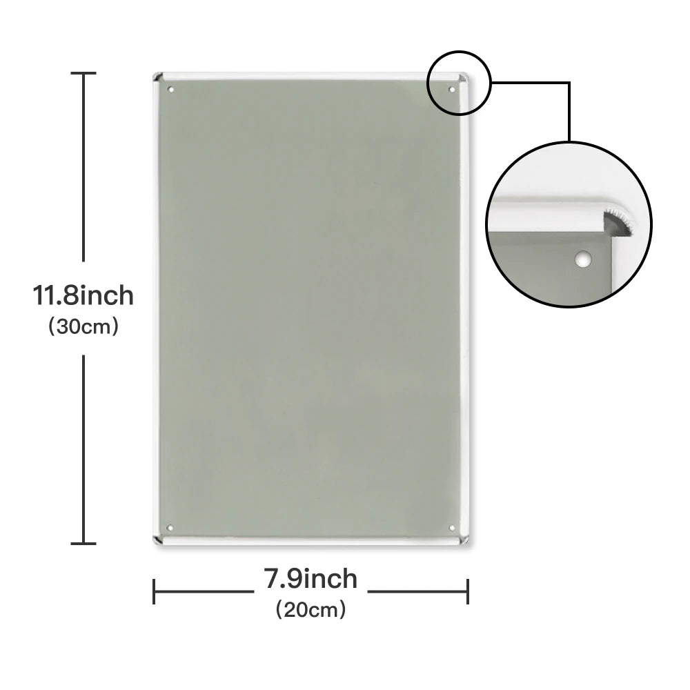 1 Piece Octopus Signs, Metal Decor