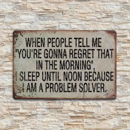 Man Cave Essential Metal Wall Sculpture Sign –